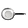 28 cm carbon steel wok - Vogue - Fourniresto