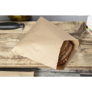 Sachets sandwich compostables Kraft - Lot de 1000 - Vegware - Fourniresto