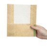 Compostable Kraft Panini Bags - Pack of 500 - Vegware