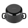 Runde schwarze Cocotte - 3,2L - Vogue