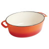 Oval Orange Casserole Dish - 5L - Vogue