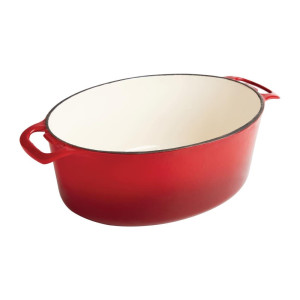 Cocotte Ovale Rouge - 5L - Vogue