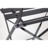Stahl-Terrassenstühle - Schwarz - 2er-Set - Bolero - Fourniresto