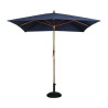 Navy Blue Square Parasol - L 2500mm - Bolero