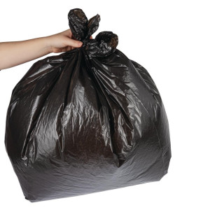 Black Bin Bags - 70L - Pack of 200 - Jantex