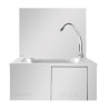 Femoral control hand wash basin - Vogue - Fourniresto