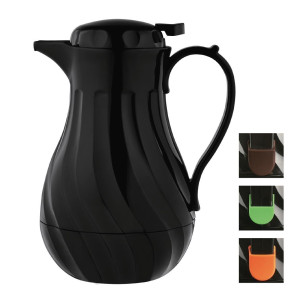 Twisted Black 2L Insulated Pitcher - Olympia