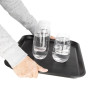Non-slip rectangular tray 458x356mm - Olympia KRISTALLON - Fourniresto