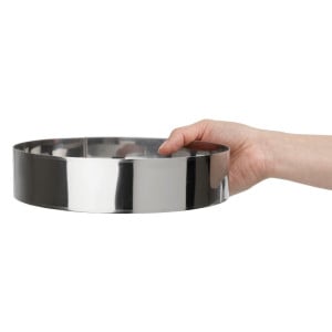 Cercle à mousse inox 240 x 60mm - De Buyer - Fourniresto