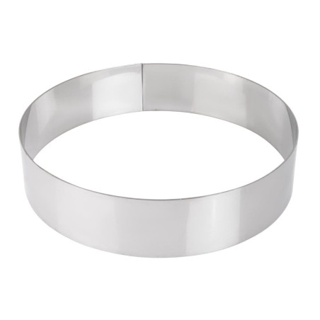 Edelstahl-Mousse-Ring 200 x 45mm - De Buyer - Fourniresto