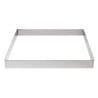 Quadratischer Tortenring aus Edelstahl - L 200 x B 200mm - De Buyer
