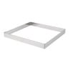 Quadratischer Tortenring aus Edelstahl - L 200 x B 200mm - De Buyer