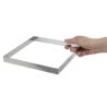 Quadratischer Tortenring aus Edelstahl - L 200 x B 200mm - De Buyer