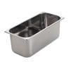 Edelstahl-Eisbehälter 360 x 165 x 150mm - Gastro M - Fourniresto