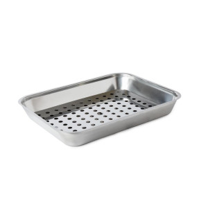 Stainless steel meat tray 410x310x55mm - FourniResto - Fourniresto