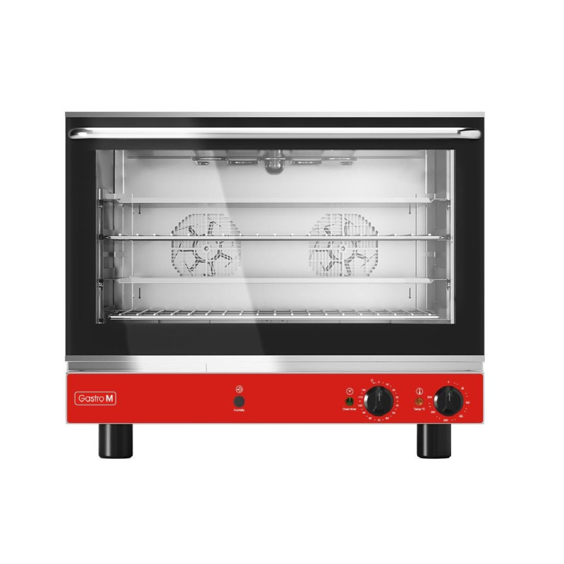 Four Pâtissier à Convection avec Humidificateur Porte Abattante 400 V - Gastro M