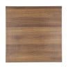 Plateau De Table Carré Effet Bois Chêne Rustique - L 600mm - Bolero