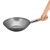 Wok aus Stahl - 33 cm - Vogue - Fourniresto