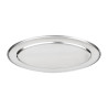 Plat de service ovale inox - 250mm - Olympia - Fourniresto