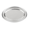 Oval stainless steel serving dish - 300mm - Olympia - Fourniresto