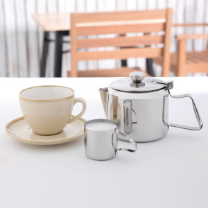 Concorde 560ml stainless steel teapot - Olympia - Fourniresto