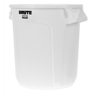 Collecteur Brute Blanc - 37,9L - Rubbermaid