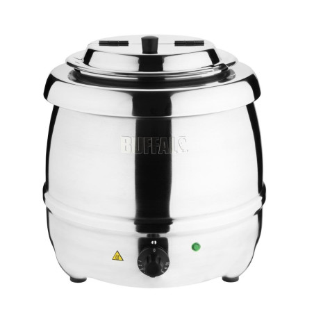 Soup pot in stainless steel-10L- Buffalo