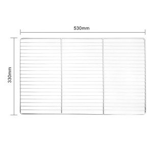Stainless Steel Oven Rack - L 530 x D 330mm - Vogue