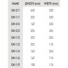 Backofenrost aus Edelstahl - L 530 x T 330mm - Vogue