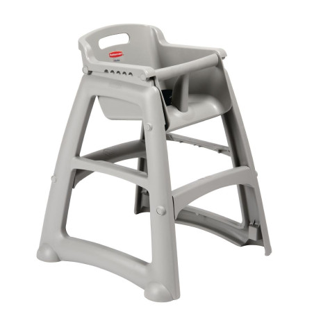 Stapelbarer Hochstuhl Platin - Rubbermaid - Fourniresto
