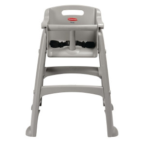 Stapelbarer Hochstuhl Platin - Rubbermaid - Fourniresto