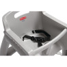 Stapelbarer Hochstuhl Platin - Rubbermaid - Fourniresto