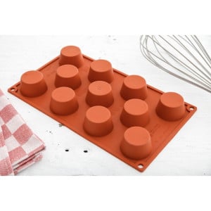 Moule 11 mini-muffins en silicone Formaflex - Pavoni - Fourniresto