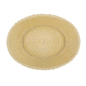 Oval Polypropylene Basket 215 x 160mm - Olympia KRISTALLON - Fourniresto