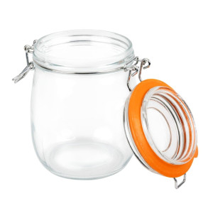 Clip-on 750ml preserving jar - Vogue - Fourniresto