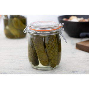 Clip-on 750ml preserving jar - Vogue - Fourniresto