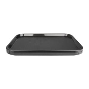 Plateau self-service 305 x 415mm noir - Olympia KRISTALLON - Fourniresto