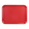 Red Self-Service Tray 450 X 350mm - Olympia KRISTALLON - Fourniresto