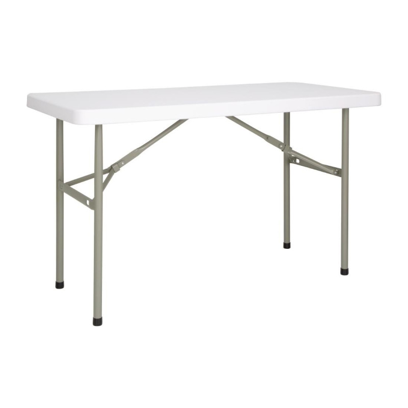 Folding rectangular table - 1220mm - Bolero - Fourniresto