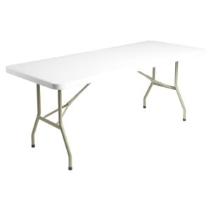 Folding rectangular table 1827mm - Bolero - Fourniresto