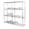 Set of 2 Metal Shelves - W 1525 x D 457mm - Vogue