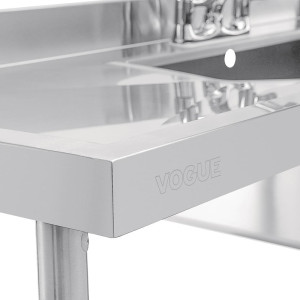 Evier en Acier Inoxydable  -L 2400 X P 600mm - Vogue