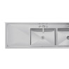 Stainless Steel Sink - L 2400 x D 600 mm - Vogue