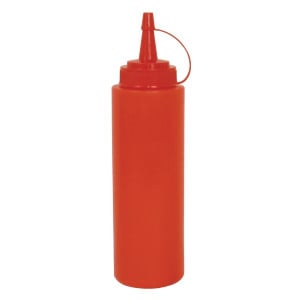 Sauce dispenser 1L red - Vogue - Fourniresto