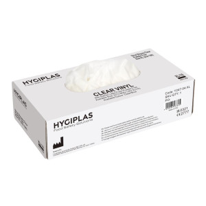 Non-Powdered Vinyl Gloves - XL - Pack of 100 - Vogue