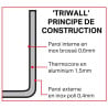 Deckel für Töpfe Dreifachschicht Tri Wall - Ø200mm - Vogue