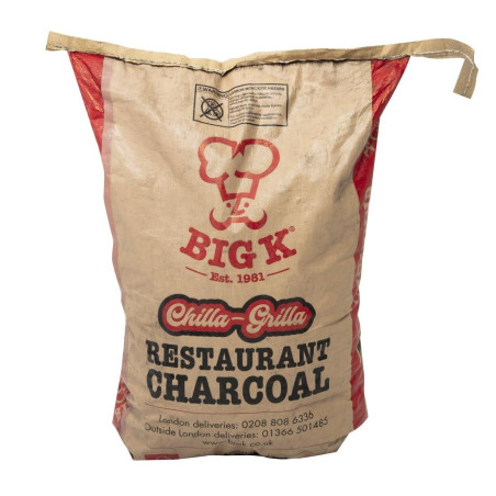 Charbon de Bois Naturel FSC pour Barbecue - 12 Kg - Big K