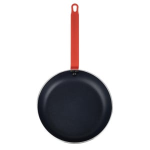 Aluminium Non-Stick Frying Pan Ø 280 mm - Hygiplas Red Handle SEO: Hassle-Free Cooking, Teflon Platinum Plus Coating