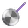 Aluminium Non-Stick Frying Pan Ø 240mm, Purple Handle Hygiplas - Teflon Platinum Plus Coating