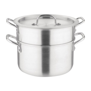 Marmite Bain Marie Aluminium 4L Vogue K643: Discover the essential! ????✨
